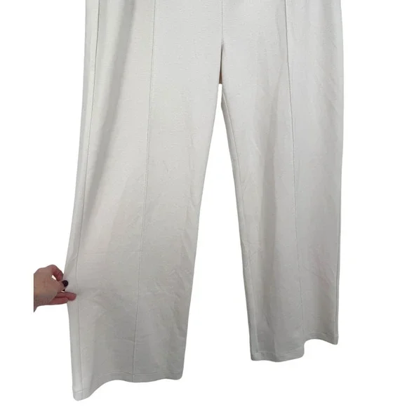 NWT Vuori Women's Compose Wideleg Pant Marshmallow‎ Size XL Activewear Lounge